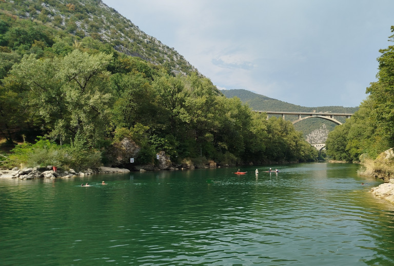 Osvežitev v smaragdni Soči in obisk Trga Evrope