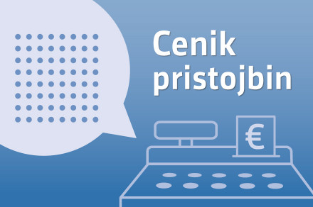 Pristojbine in cenik storitev urada