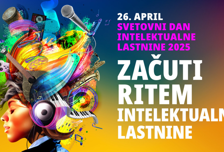 Svetovni dan intelektualne lastnine 2025 v ritmu glasbe