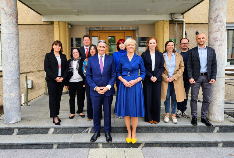 Izvršni direktor EUIPO João Negrão na obisku v Sloveniji