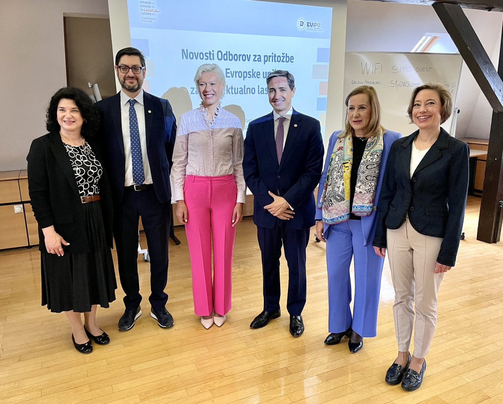 Office Director Karin Žvokelj and representatives of the EUIPO Boards of Appeal