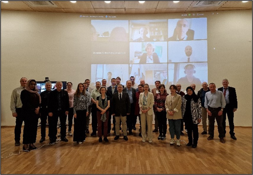 Virtual and participants who attended the annual meeting in person