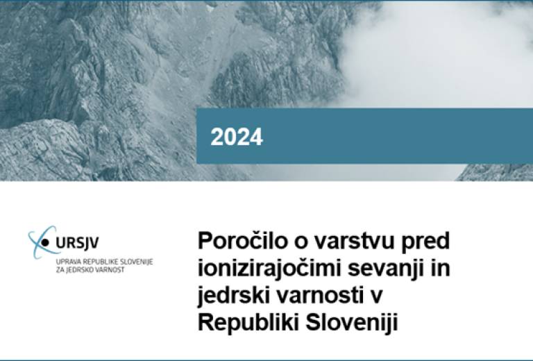 Vlada sprejela Poročilo o varstvu pred ionizirajočimi sevanji in jedrski varnosti za leto 2024