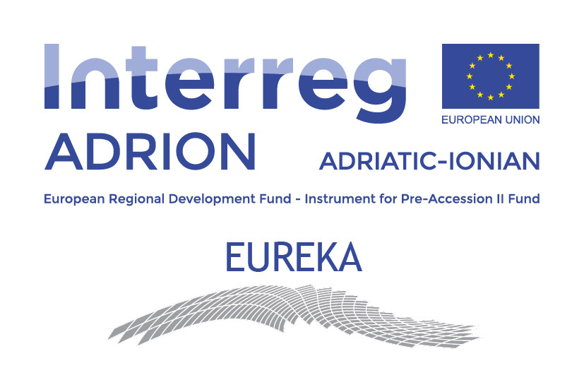Logotip programa  Interreg in projekta EUREKA