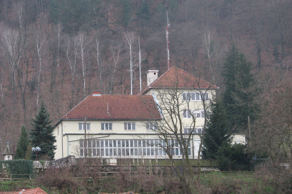 Sedež izpostave URSZR Celje. Pogled iz mesta Celje.