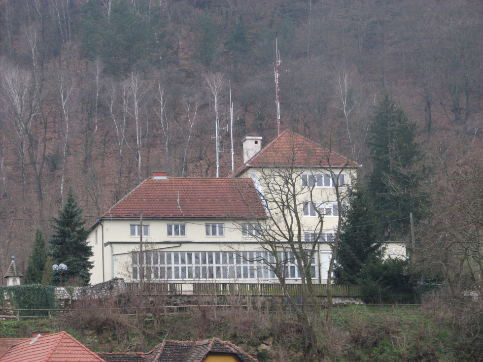 Sedež izpostave URSZR Celje. Pogled iz mesta Celje.