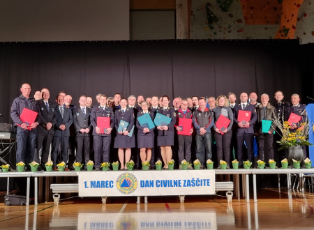 Dobitniki priznanj Civilne zaščite