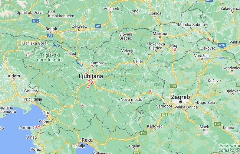 Pregled primerov visoko patogene aviarne influence v letu 2023