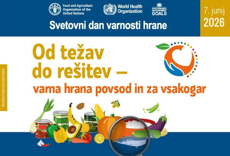 Svetovni dan varnosti hrane – varna hrana povsod in za vsakogar