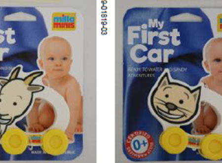 Igračka avtomobilček za dojenčke v embalaži