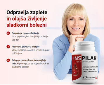 slika prehranskega dopolnila v plastični embalaži s pokrovčkom z žensko v ozadju ter promocijskem besedilom ob strani