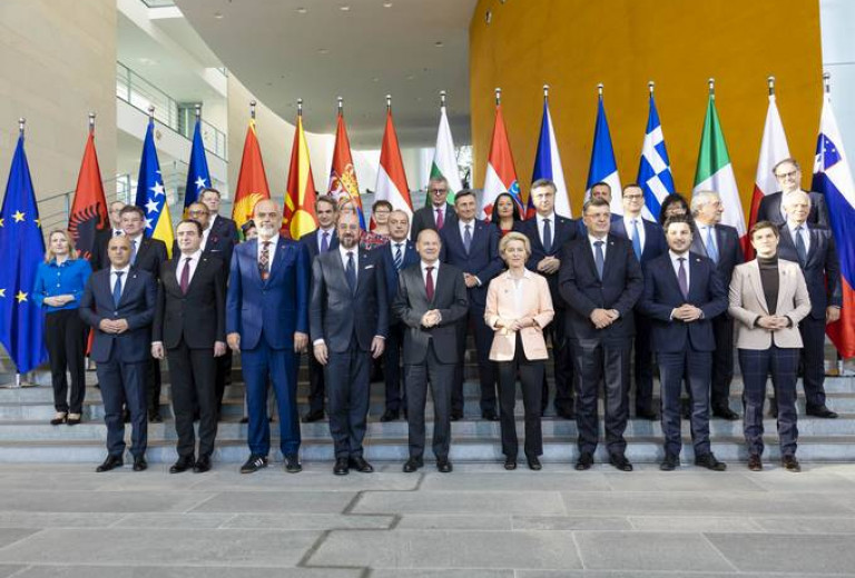 Präsident Pahor nimmt am Gipfeltreffen des Berlin-Prozesses teil und begrüßt dessen Wiederbelebung