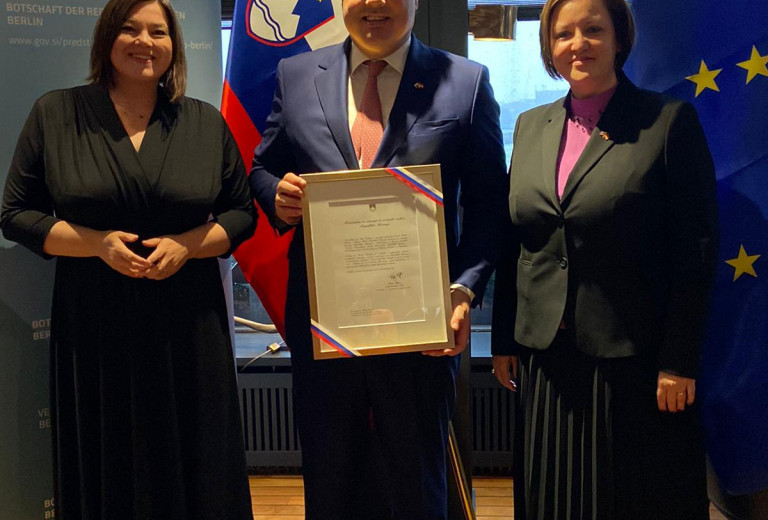 Eröffnung des Honorarkonsulats der Republik Slowenien in Hamburg