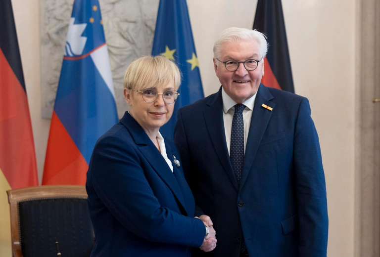 Sloweniens Staatspräsidentin Nataša Pirc Musar zu Arbeitsbesuch in Berlin