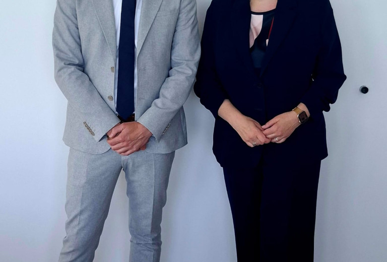 Besuch der Botschafterin Dr. Ana Polak Petrič in Nordrhein-Westfalen anlässlich der Eröffnung der neuen Flugverbindung zwischen Ljubljana und Düsseldorf