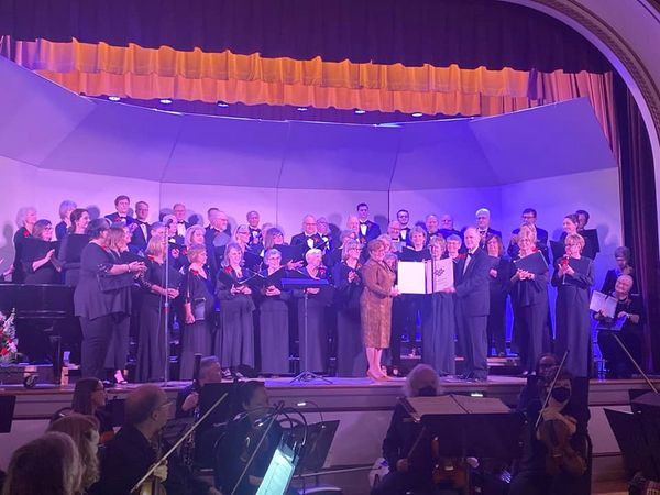Slovenian choir Korotan celebrating 70th anniversary