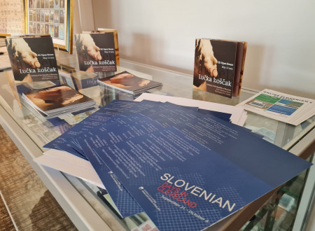 table at the entrance to the exhibition