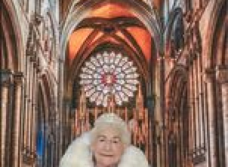 101-letna kraljica Kurentovanja Eva Ozbolt Kisley