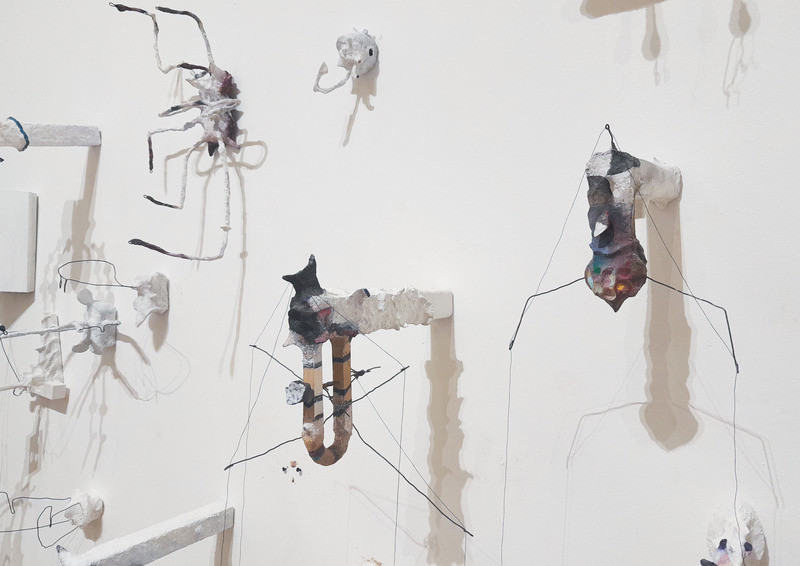 Painting titled Lashes by Enej Gala
