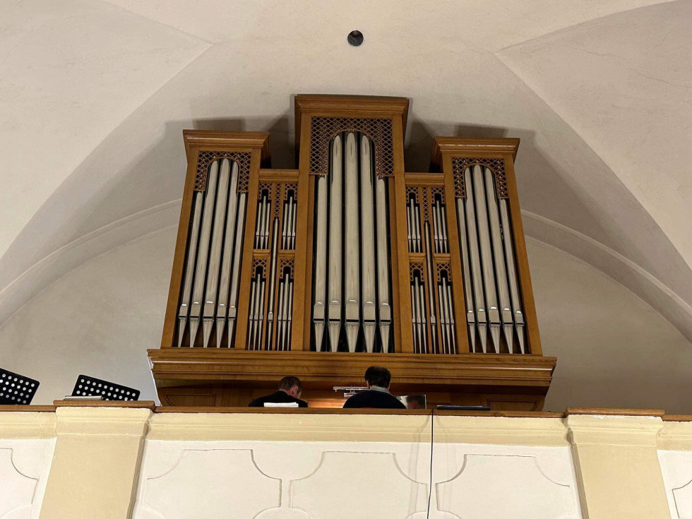 Orgle v cerkvi sv. Ljudmile je izdelalo slovensko podjetje