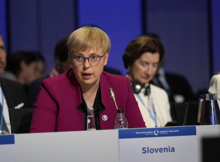 Predsednica Republike Slovenije dr. Nataša Pirc Musar na splošni razpravi