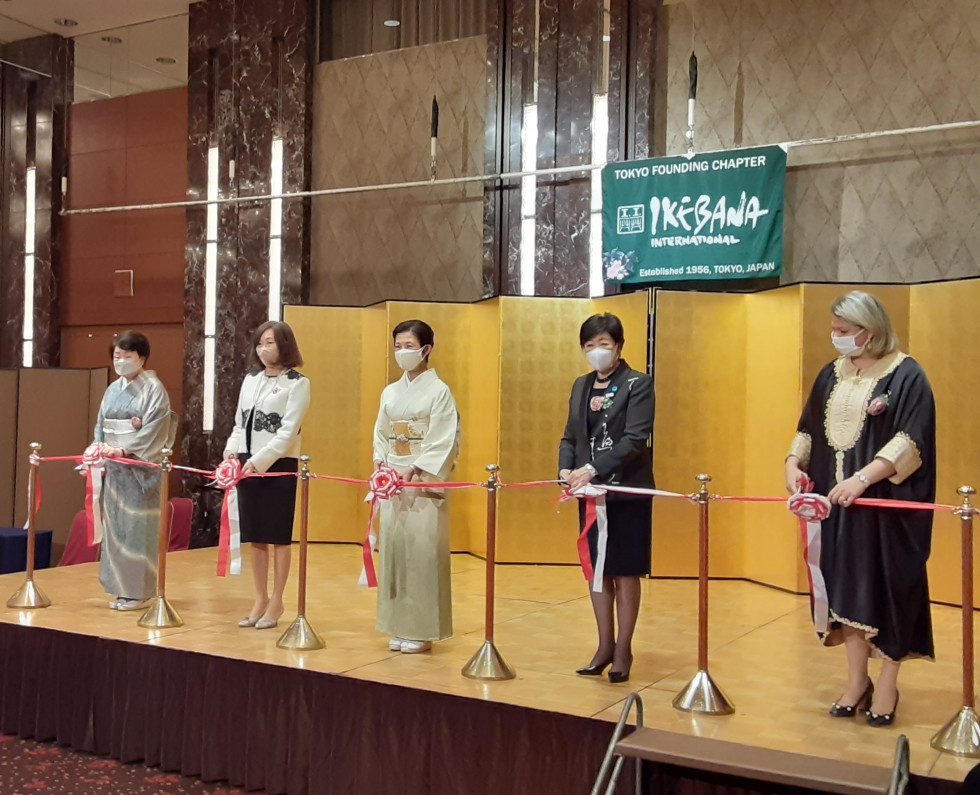Opening of the Ikebana International Fair 