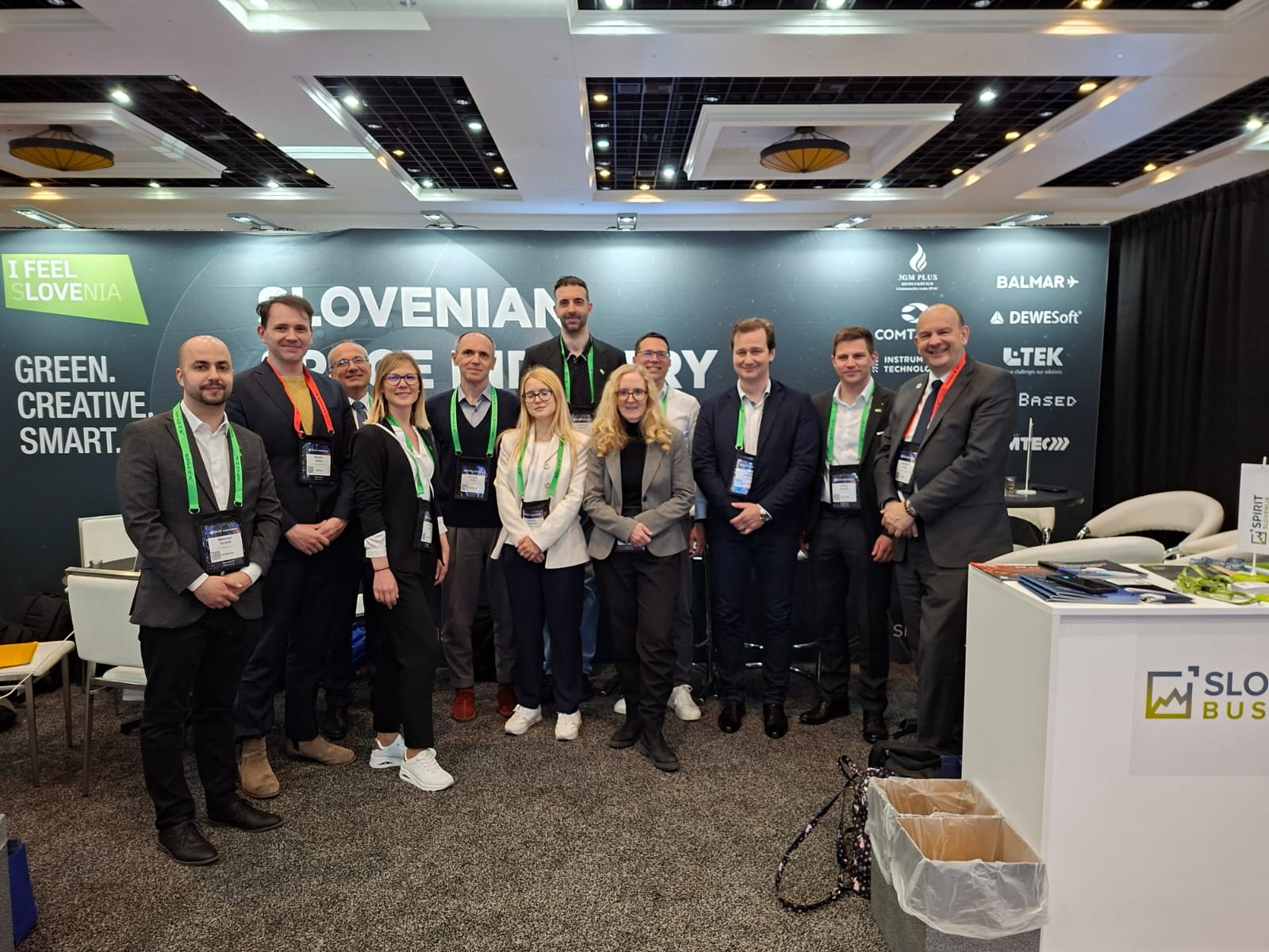 Economic delegation of the Slovenian space industry at the Space Symposium in Colorado Springs