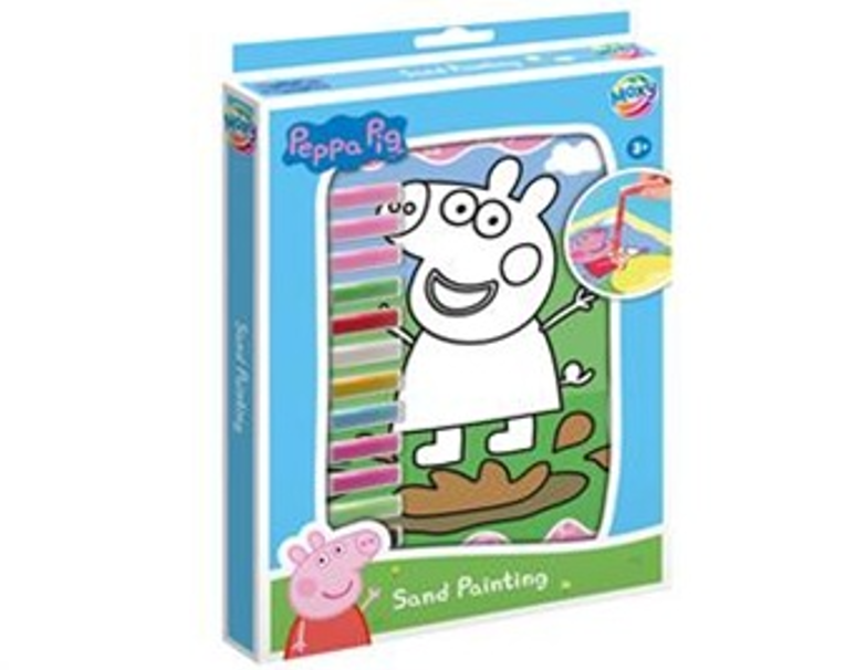 igrača pesek za slikanje Pujsa Pepa