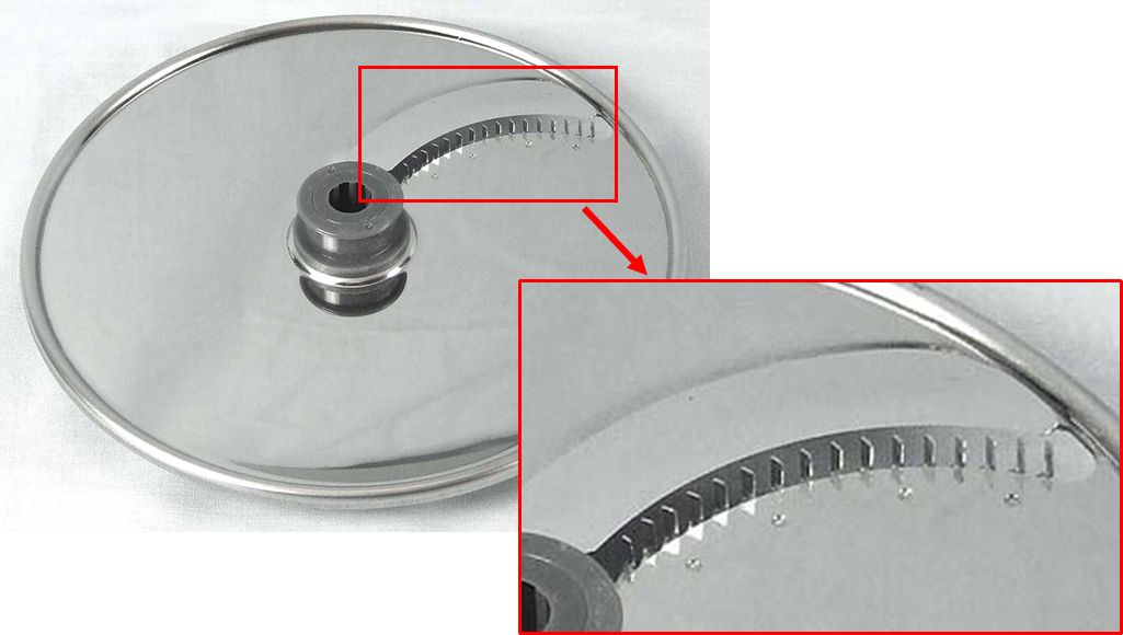Rezalni disk »Julienne« za kuhinjski robot Kenwood Multipro Sense GOV.SI
