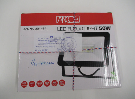 Reflektor Super Slim LED 50W - embalaža