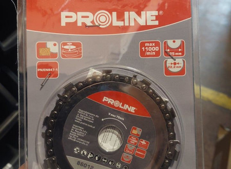 Verižni disk za kotni brusilnik PROLINE 86012; 125mm