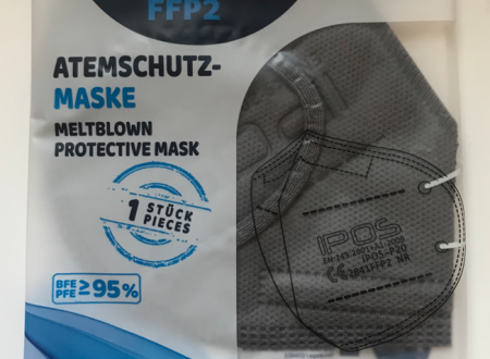 Zaščitna maska IPOS FFP2 - embalaža