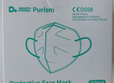 embalaža zaščitne maske DADDYS CHOICE
