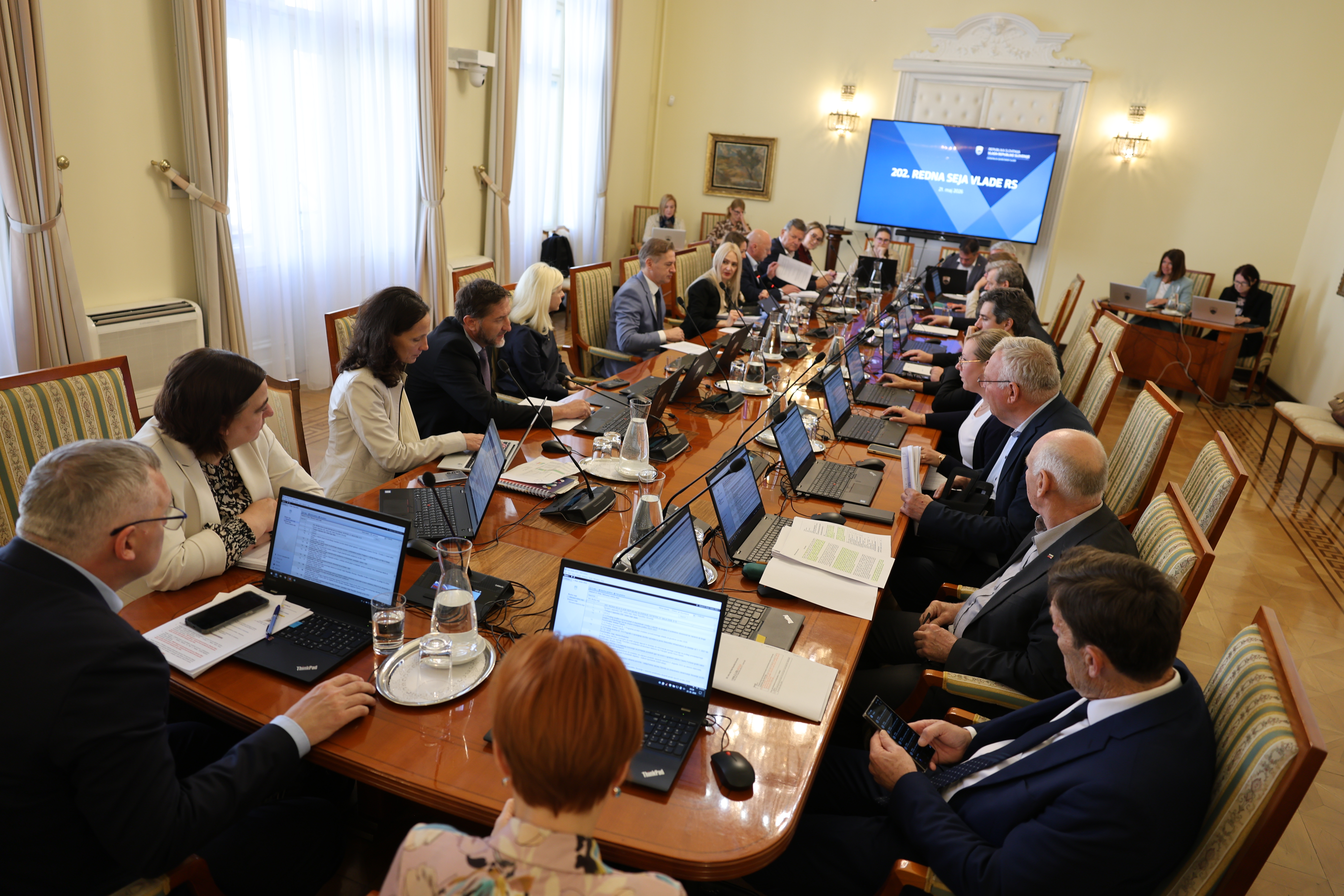 203rd Regular Session of the Government of the Republic of Slovenia
