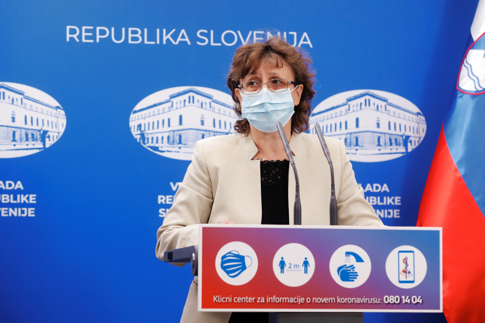 Deputy Head of the Centre for Communicable Diseases at the National Institute of Public Health Nuška Čakš Jager.