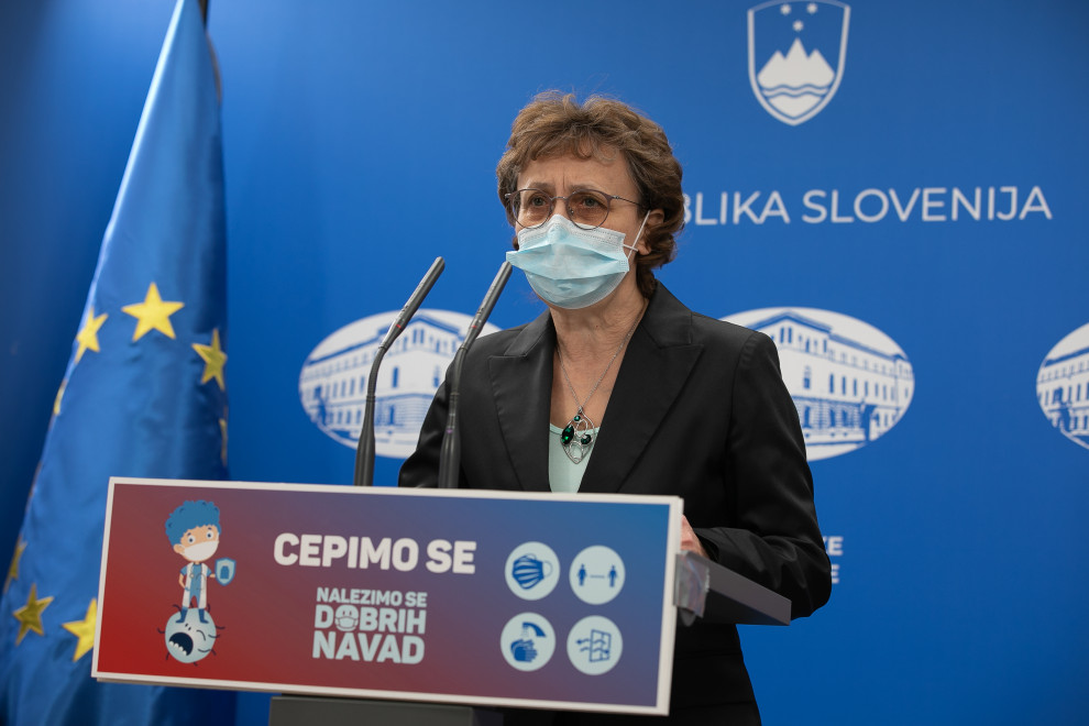 Deputy head of the Communicable Disease Centre at the National Institute of Public Health, Nuška Čakš Jager.
