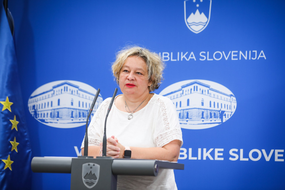 Epidemiologist Mateja Logar from the Clinic for Infectious Diseases and Febrile Conditions at the University Medical Center Ljubljana