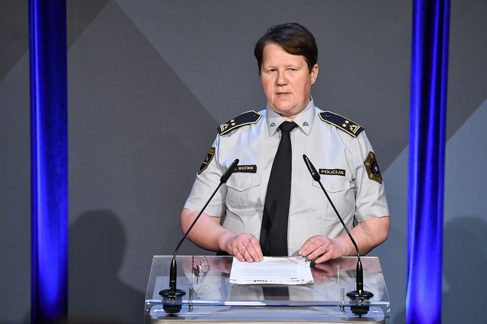 Vodja sektorja mejne policije Melita Močnik