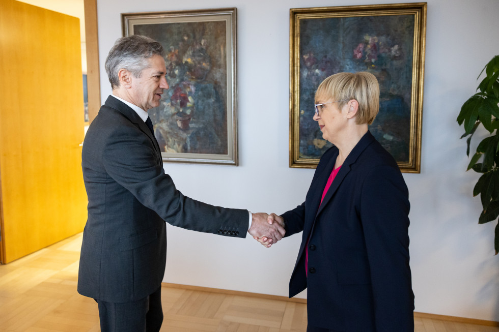The Prime Minister and the President of the Republic