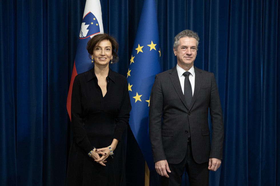 Robert Golob and Audrey Azoulay