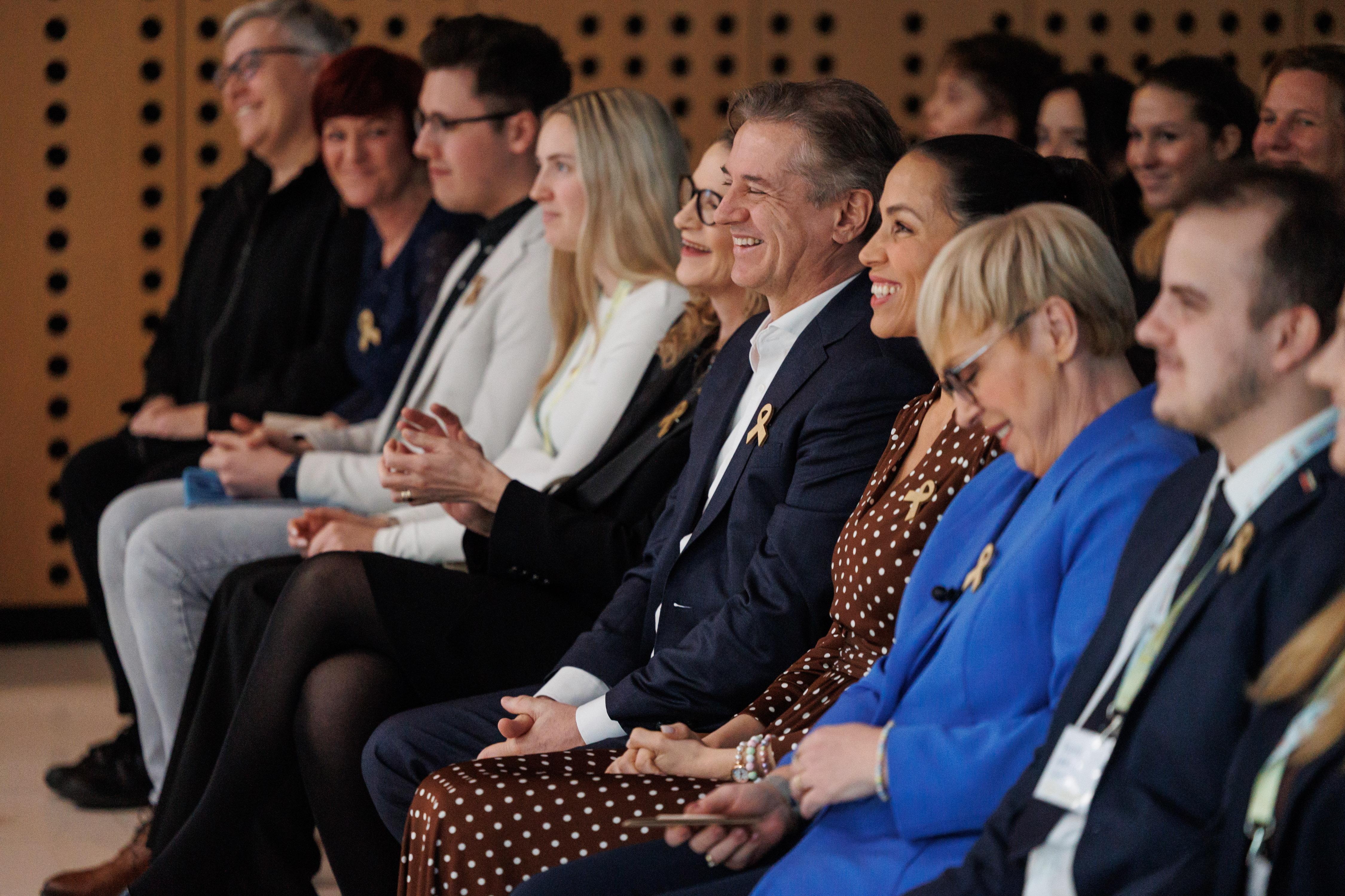 Prime Minister Golob attends the Golden Ambassador event of the Zlata Pentljica Institute
