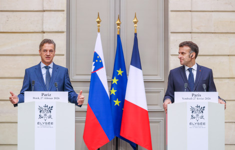 55118845561 c2ce962841 o (, Prime Minister Robert Golob is today on a working visit to France, where he met with President Emmanuel Macron in Paris)