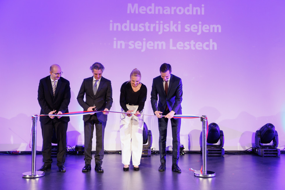 Prime Minister Robert Golob opened the 17th International Industrial Fair and Fair Lestech.