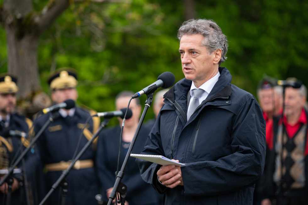Prime Minister, keynote speaker at the commemorative ceremony marking the 78th anniversary of the final battles on the Eagles and the anniversary of the liberation of Ljubljana