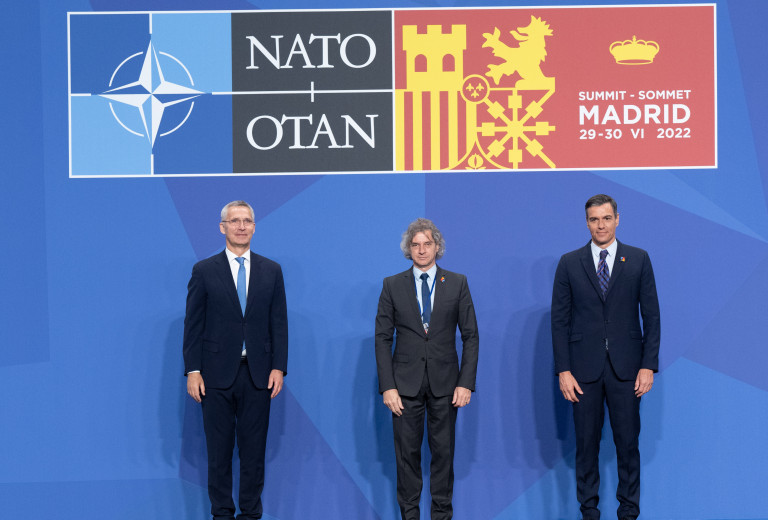 Prime Minister Robert Golob at the NATO Summit in Madrid