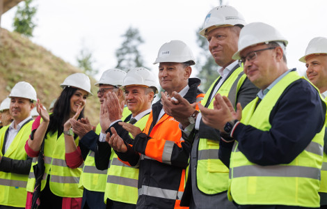 54658546683 17773267e2 o (Prime Minister Robert Golob today attended a ceremony to mark the start of the construction of the Velunja section )