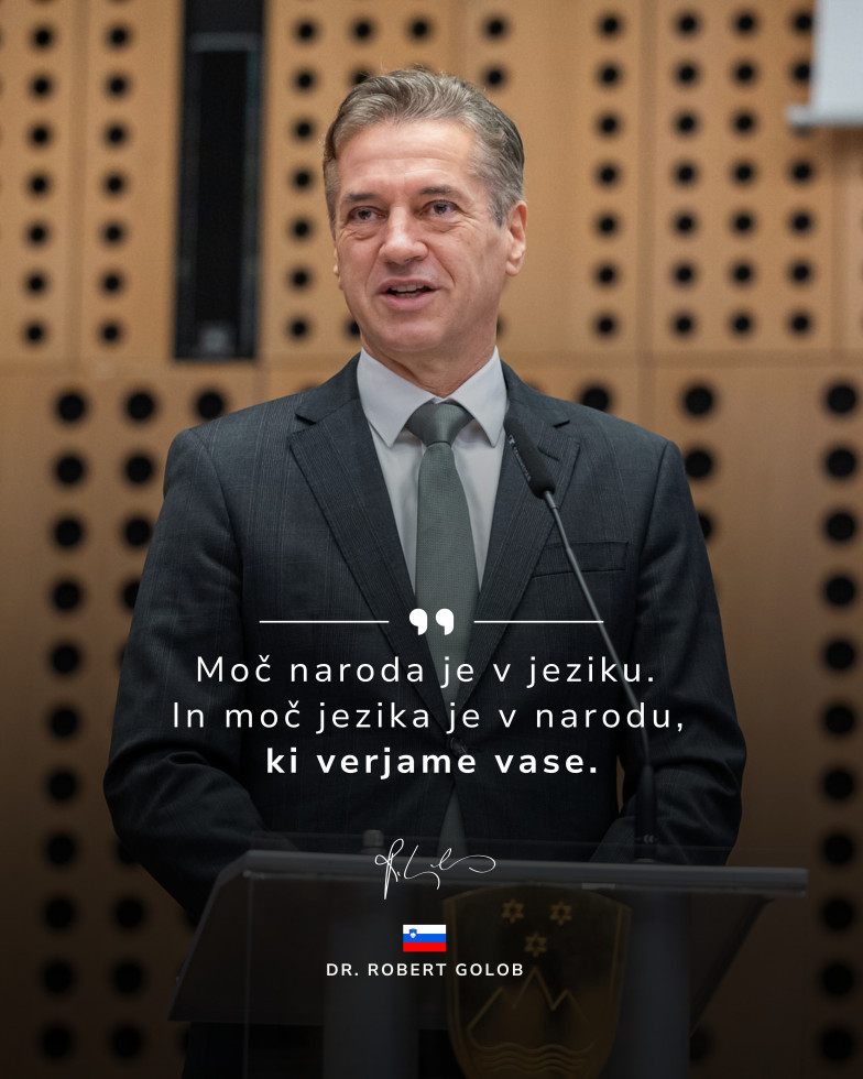 Predsednik vlade dr. Golob