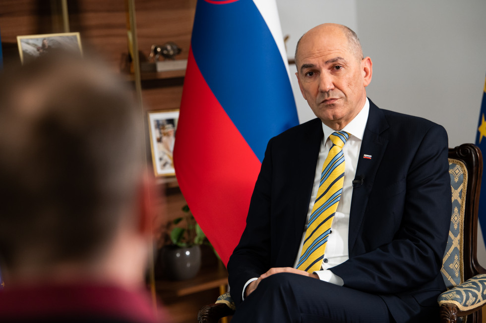 PM Janša gave an exclusive interview to Planet TV, Nova24tv and Siol.net.