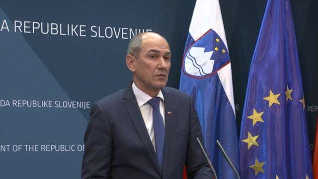 Predsednik vlade Janez Janša predstavil protikorona paket.