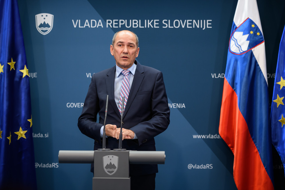 Statement by the Prime Minister Janez Janša.